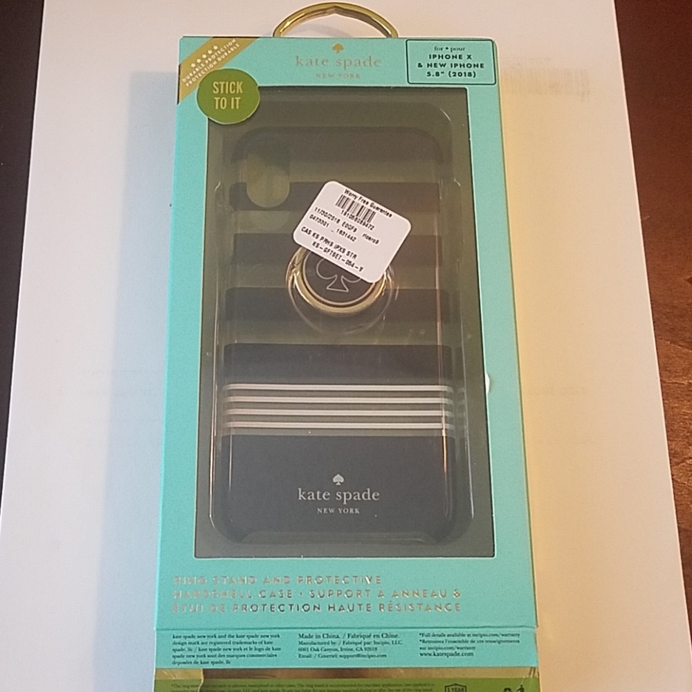 Kate Spade Ring Hardshell Case for iPhone X/XS